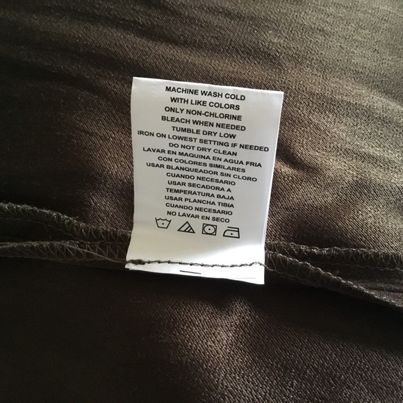 Lk New GIBSON LATIMER olive floral embroidered kimono duster M - Picture 5 of 6